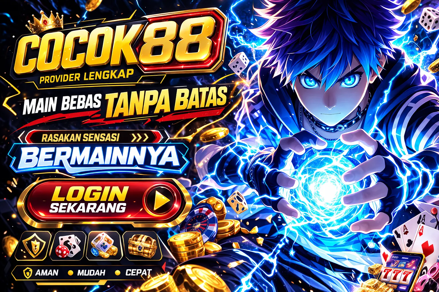 Galeri foto COCOK88 • Libur Idul Fitri Jadi Lebih Asik Main Mabar! di Jakarta